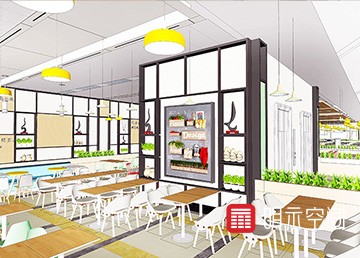 华为基地员工餐厅
